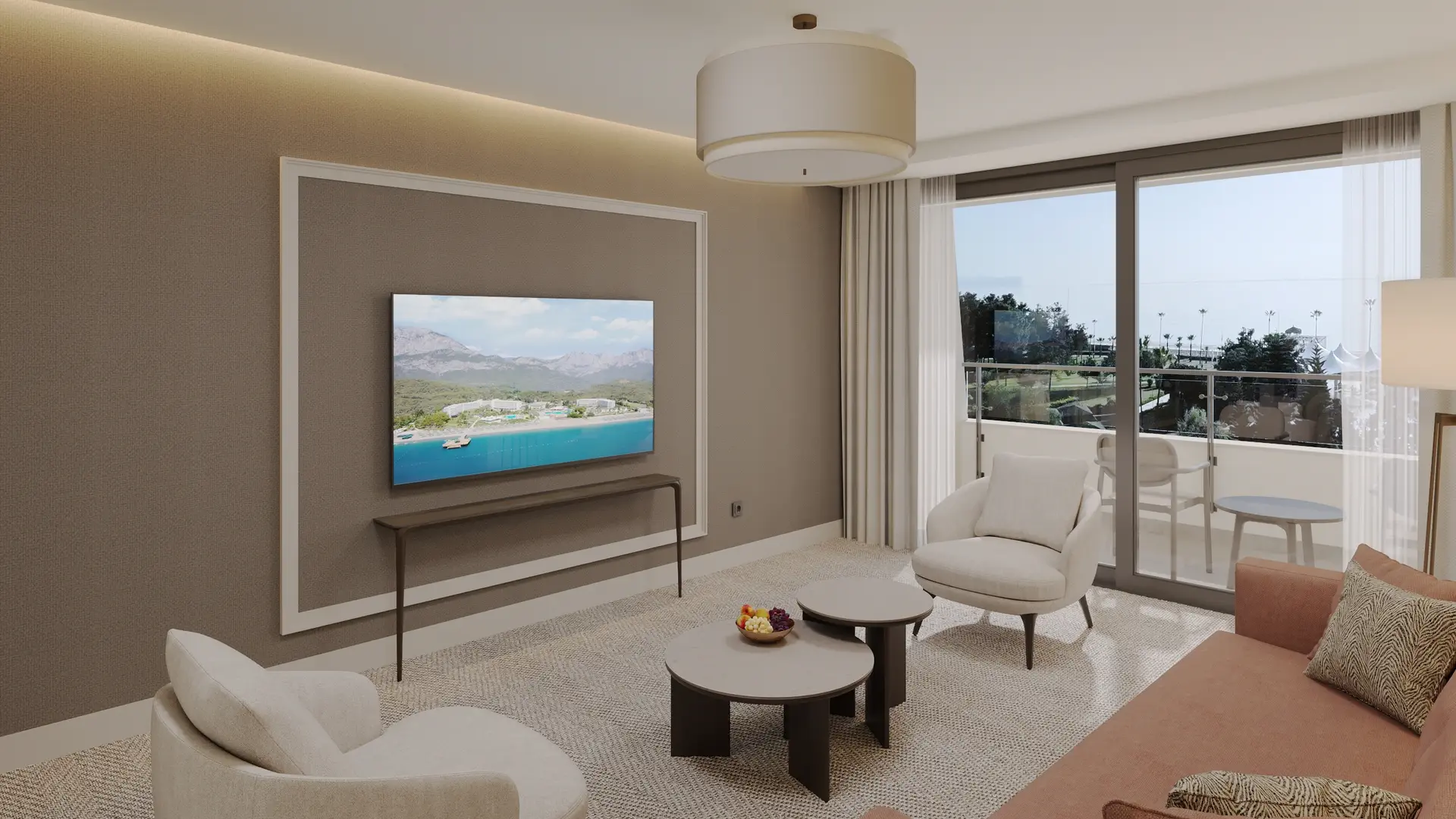 park building deluxe mirage suit room (sea view) 2